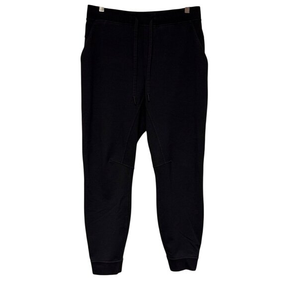 Lululemon Men's Pants Black Jogger ABC Pull On Activewear Work Out Yoga Large - Picture 1 of 9
